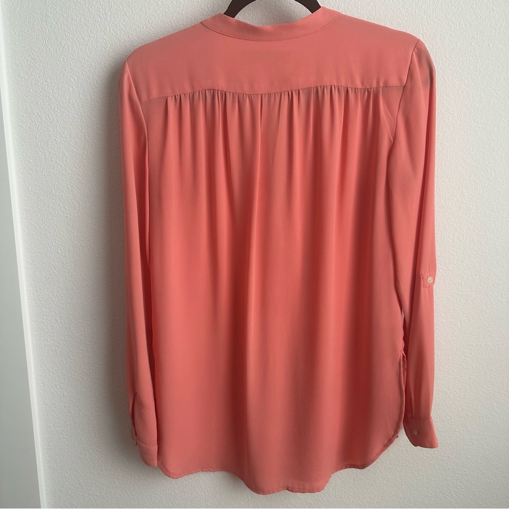 LOFT Women's Coral Long Sleeve Blouse - Picture 6 of 6
